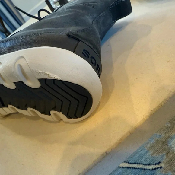 Sorel Women’s Gray Explorer II Joan Waterproof Boot Size 8 - Picture 9 of 16